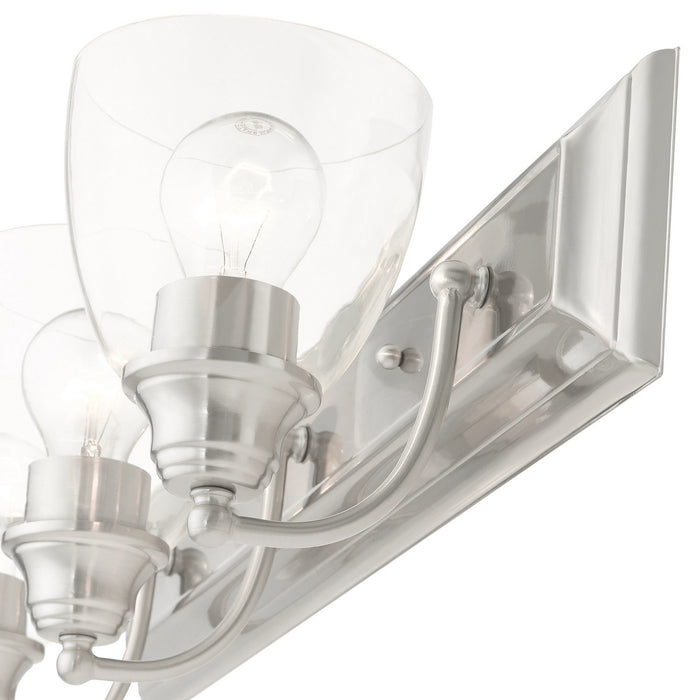 Five Light Vanity from the Birmingham collection in Brushed Nickel finish