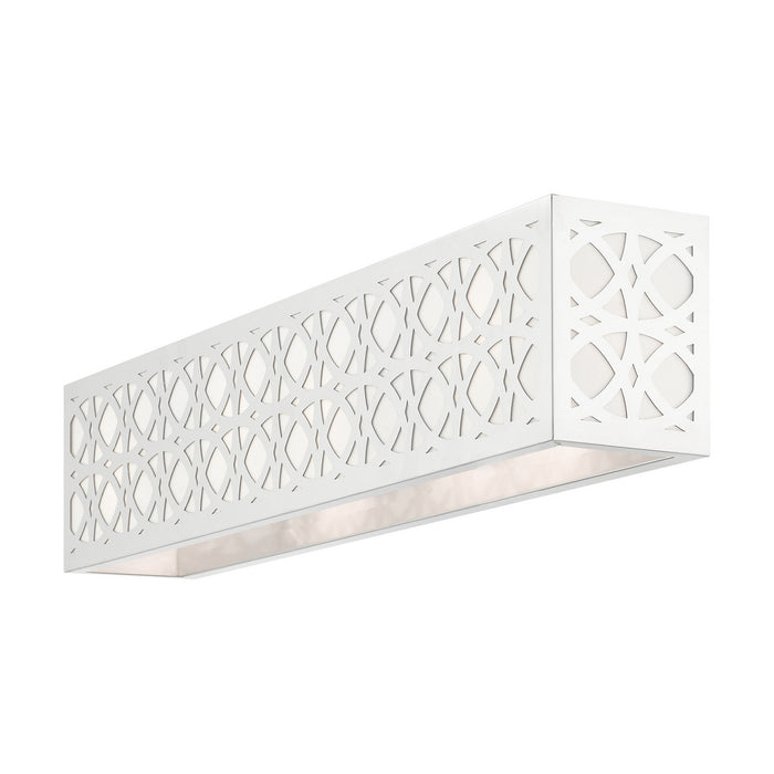 Four Light Vanity from the Calinda collection in Polished Chrome finish