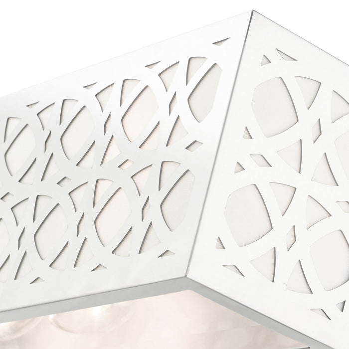 Four Light Vanity from the Calinda collection in Polished Chrome finish