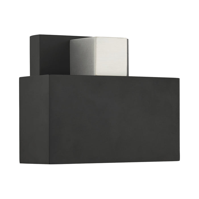 One Light Outdoor Wall Sconce from the Lynx collection in Black finish