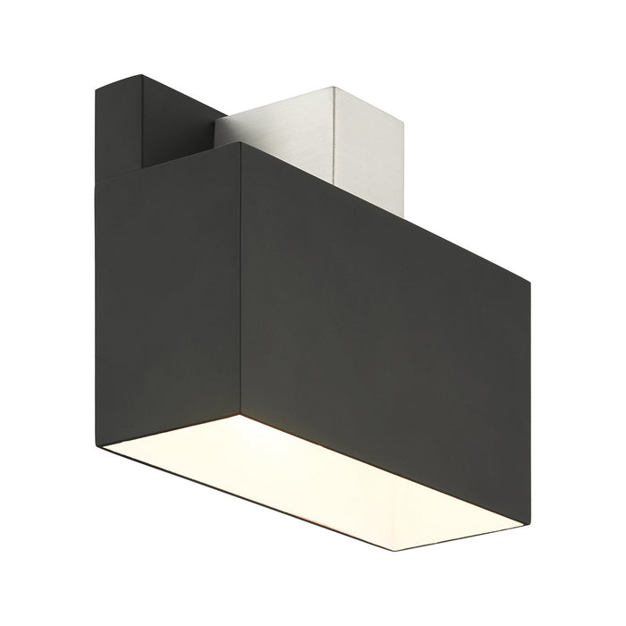 One Light Outdoor Wall Sconce from the Lynx collection in Black finish