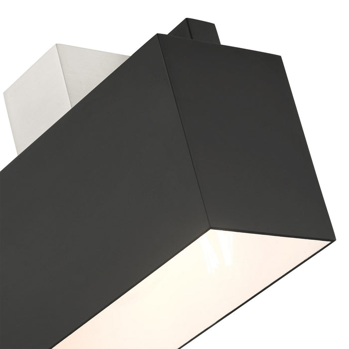 One Light Outdoor Wall Sconce from the Lynx collection in Black finish