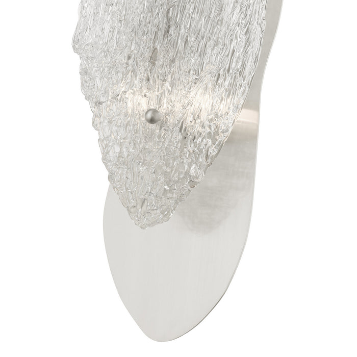 Four Light Wall Sconce from the Belvidere collection in Brushed Nickel finish