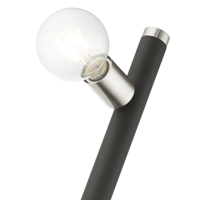 One Light Wall Sconce from the Bannister collection in Black finish