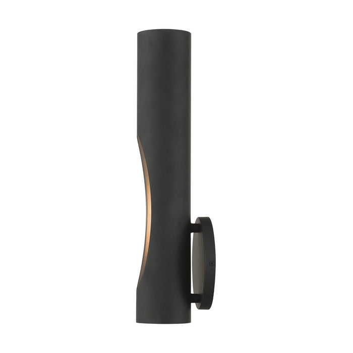 One Light Wall Sconce from the Novato collection in Black finish