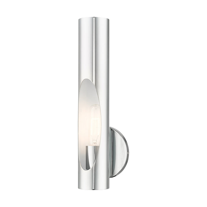 One Light Wall Sconce from the Novato collection in Polished Chrome finish