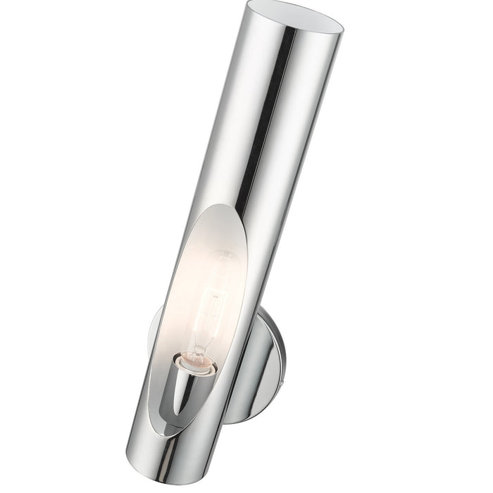 One Light Wall Sconce from the Novato collection in Polished Chrome finish