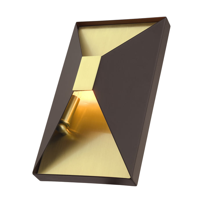 Two Light Wall Sconce from the Lexford collection in Bronze finish