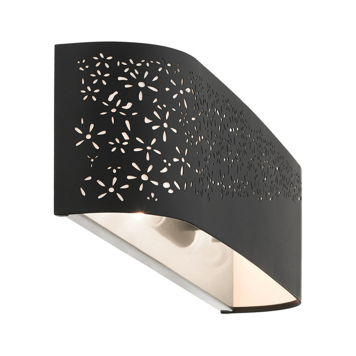 Four Light Vanity from the Noria collection in Black finish