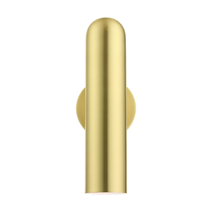 One Light Wall Sconce from the Ardmore collection in Satin Brass finish