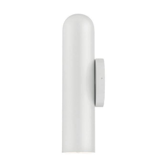 One Light Wall Sconce from the Ardmore collection in Shiny White finish