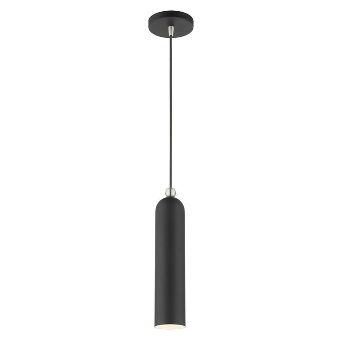 One Light Pendant from the Ardmore collection in Black finish