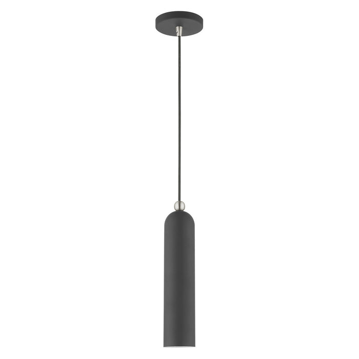 One Light Pendant from the Ardmore collection in Scandinavian Gray finish