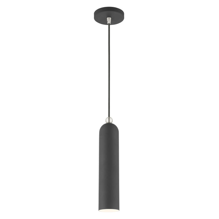 One Light Pendant from the Ardmore collection in Scandinavian Gray finish