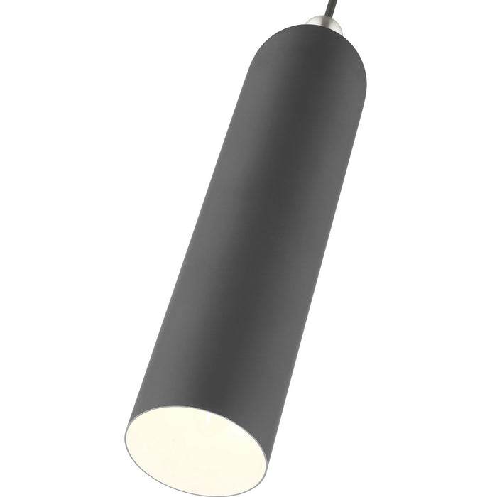 One Light Pendant from the Ardmore collection in Scandinavian Gray finish