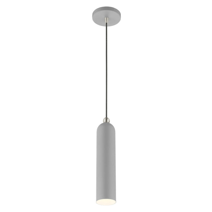 One Light Pendant from the Ardmore collection in Nordic Gray finish