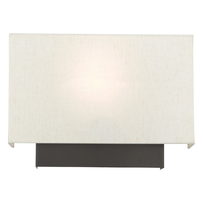One Light Wall Sconce from the Meadow collection in English Bronze finish