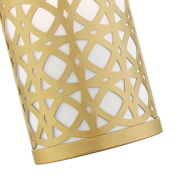 One Light Wall Sconce from the Calinda collection in Soft Gold finish