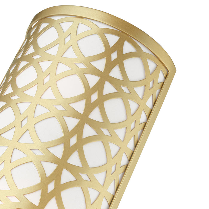 Four Light Wall Sconce from the Calinda collection in Soft Gold finish