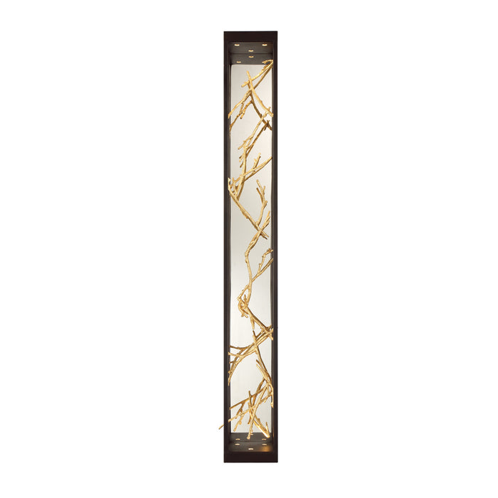LED Wall Sconce from the Aerie collection in Bronze/Gold finish