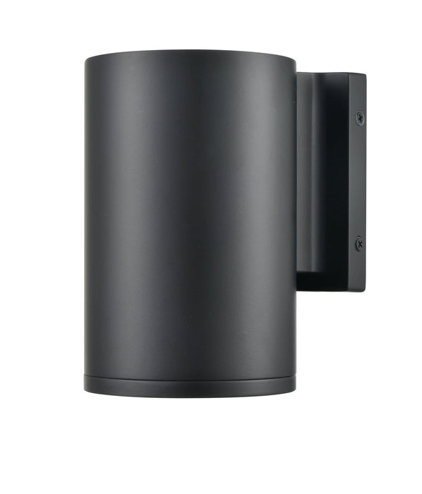 One Light Wall Sconce from the Vegas collection in Matte Black finish
