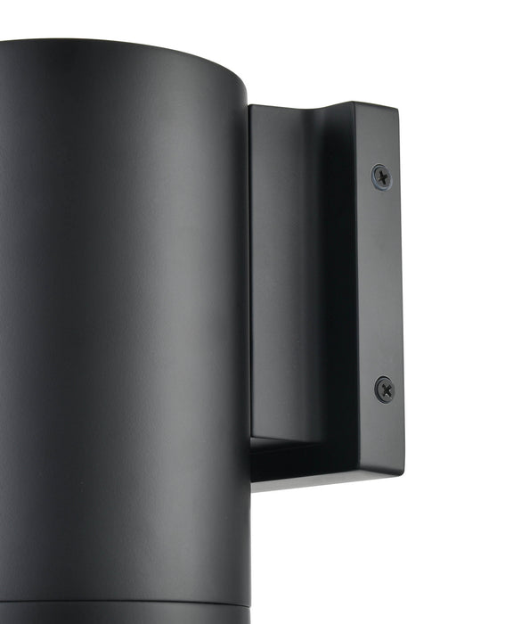 One Light Wall Sconce from the Vegas collection in Matte Black finish