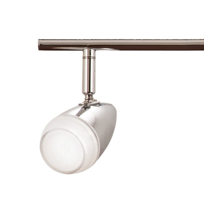 LED Fixed Rail from the Eva collection in Polished Chrome finish
