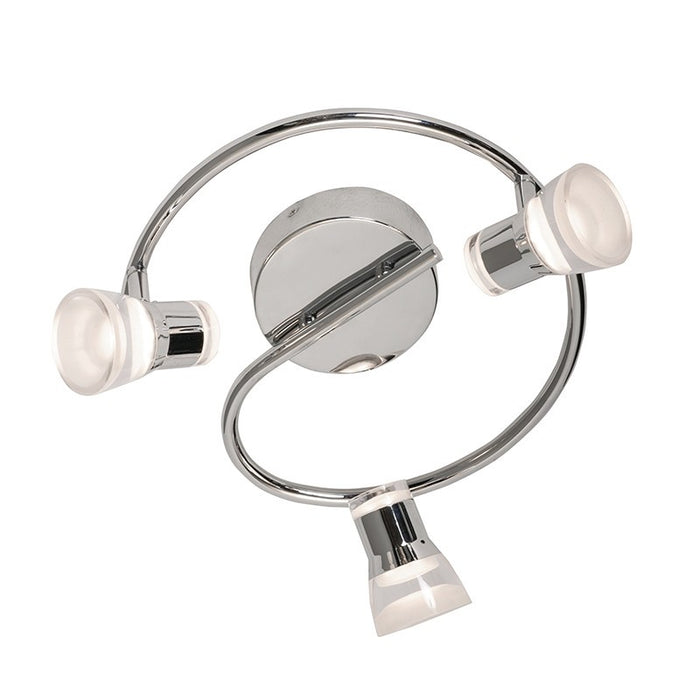 LED Fixed Rail from the Gage collection in Polished Chrome finish