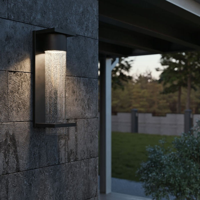 LED Outdoor Wall Sconce from the Vasari collection in Black finish