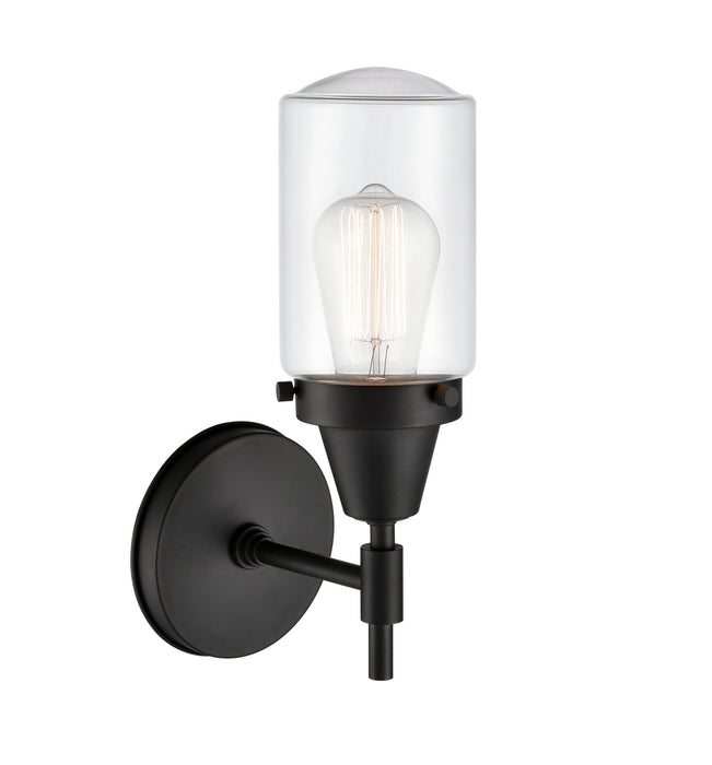 LED Wall Sconce in Matte Black finish
