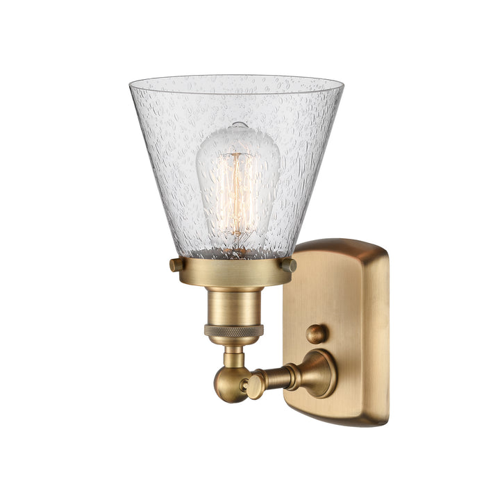 One Light Wall Sconce from the Ballston collection in Brushed Brass finish