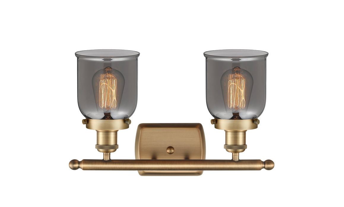 Two Light Bath Vanity from the Ballston collection in Brushed Brass finish