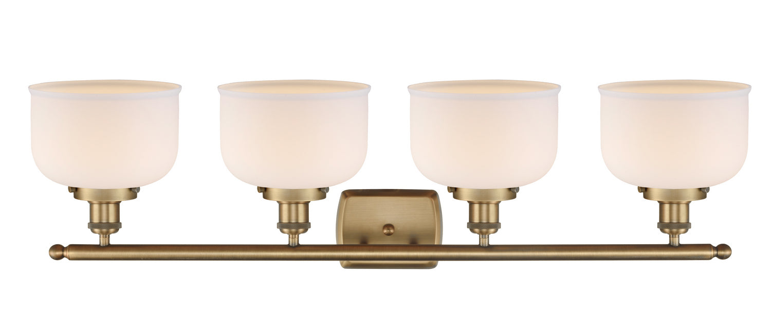 Four Light Bath Vanity from the Ballston collection in Brushed Brass finish