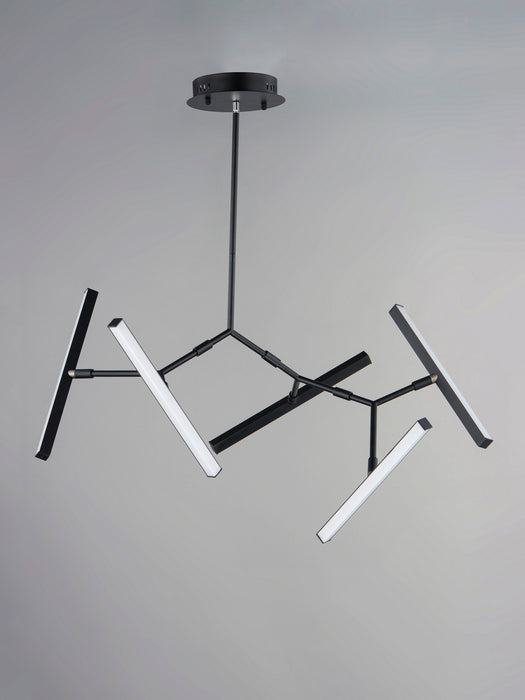 LED Pendant from the Robotica collection in Black finish