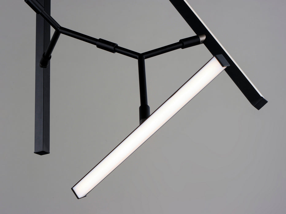LED Pendant from the Robotica collection in Black finish