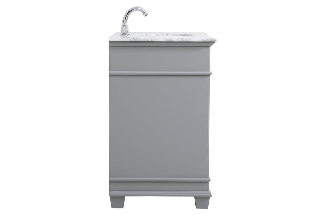 Bathroom Vanity Set from the Wesley collection in Grey finish