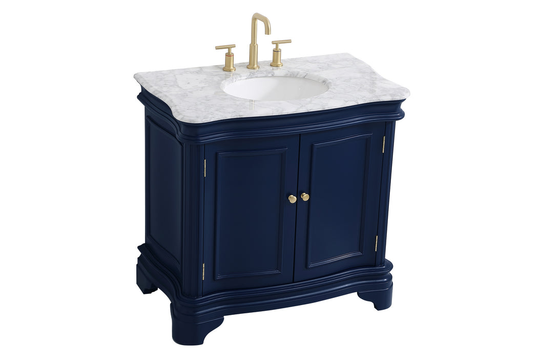 Bathroom Vanity Set from the Kameron collection in Blue finish