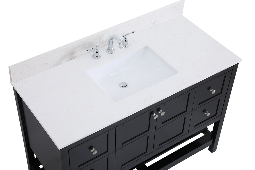 Bathroom Vanity Set from the Theo collection in Black finish