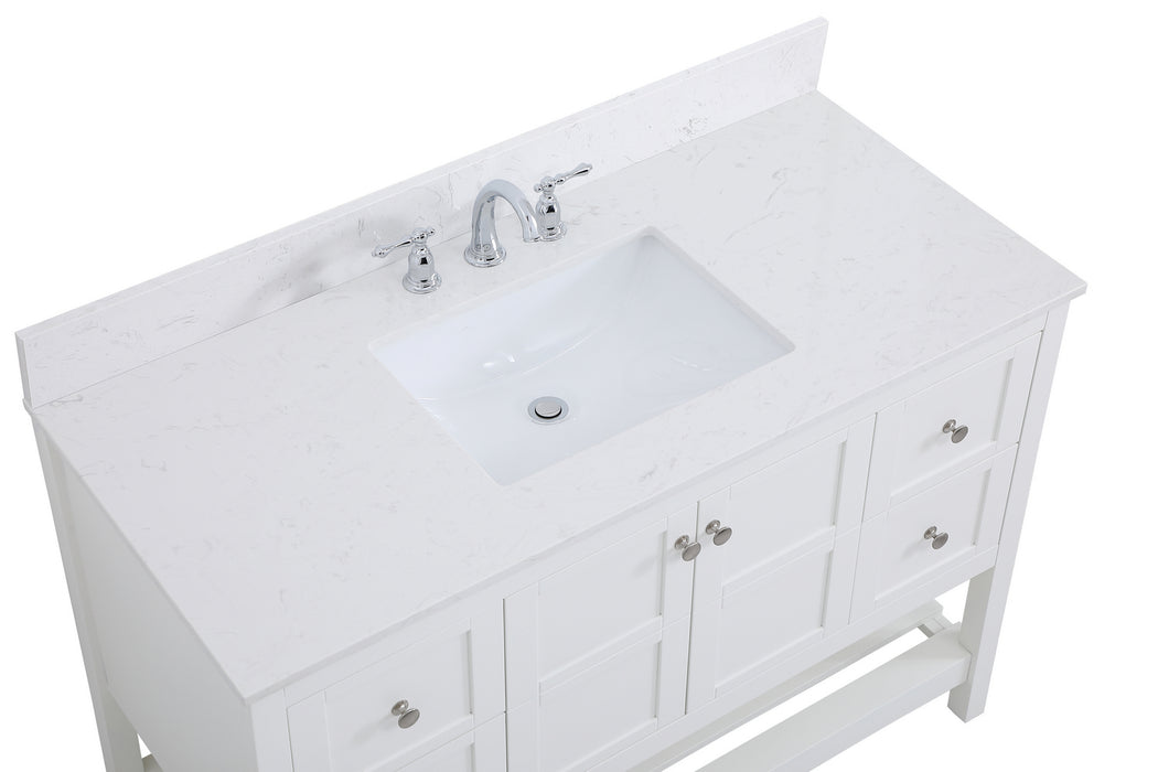 Bathroom Vanity Set from the Theo collection in White finish