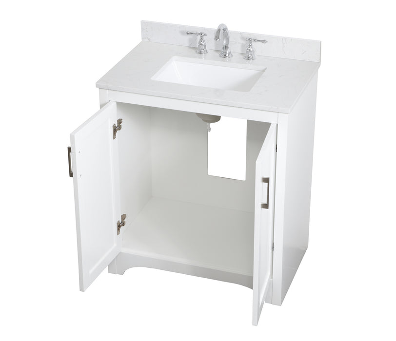 Bathroom Vanity Set from the Moore collection in White finish