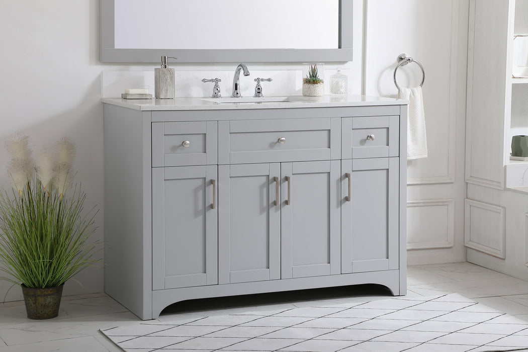 Bathroom Vanity Set from the Moore collection in Grey finish
