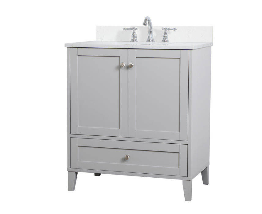 Bathroom Vanity Set from the Sommerville collection in Grey finish