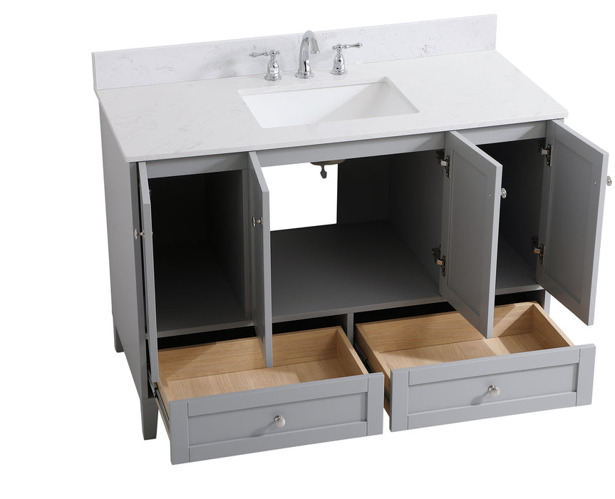 Bathroom Vanity Set from the Sommerville collection in Grey finish