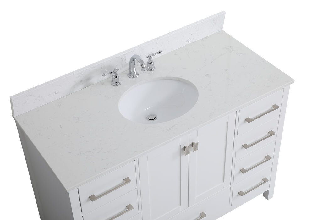 Bathroom Vanity Set from the Irene collection in White finish