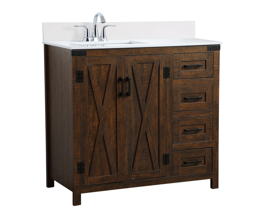 Bathroom Vanity Set from the Dean collection in Expresso finish