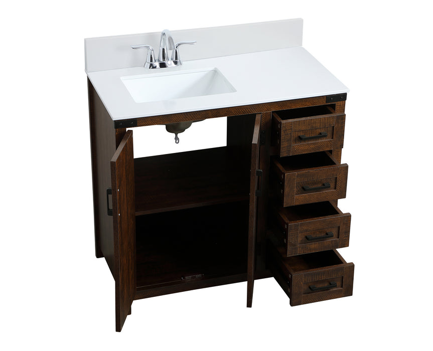 Bathroom Vanity Set from the Dean collection in Expresso finish