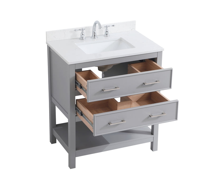 Bathroom Vanity Set from the Sinclaire collection in Grey finish