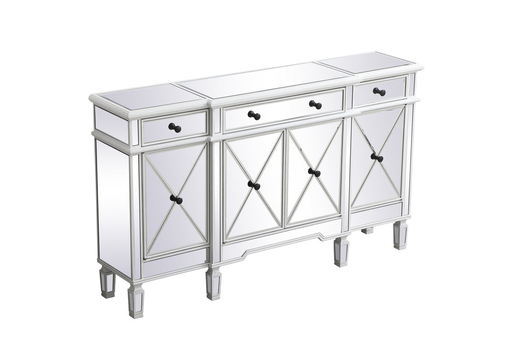 Credenza from the Contempo collection in Antique White finish