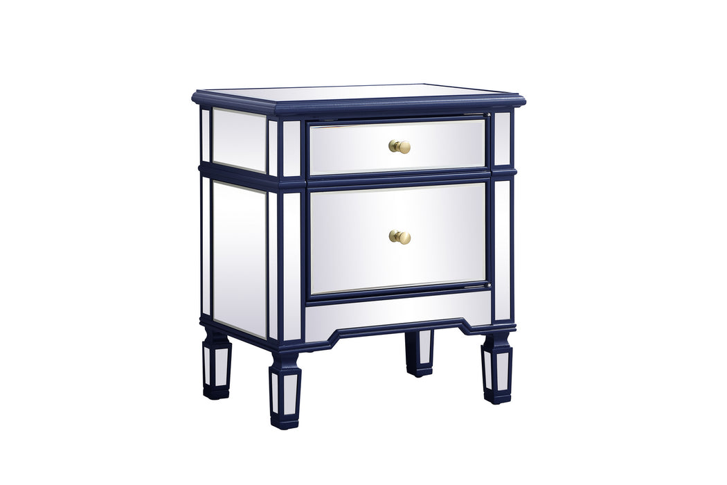 End Table from the Contempo collection in Blue finish