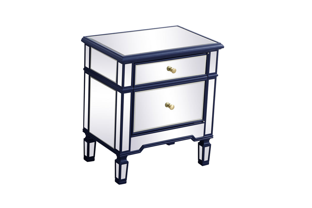 End Table from the Contempo collection in Blue finish